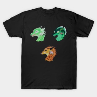 Scared Trio Sticker Pack T-Shirt